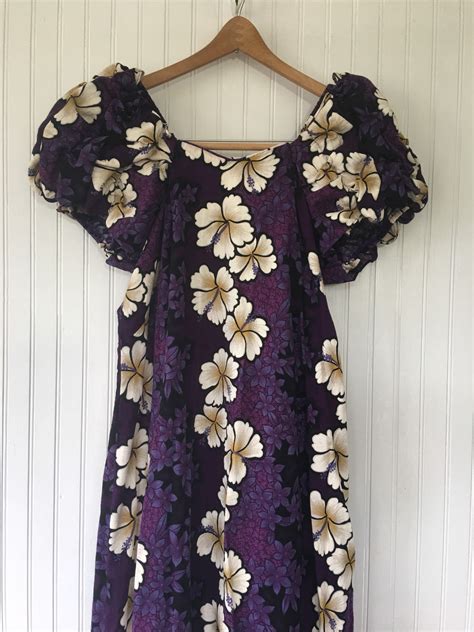 purple hawaiian muumuu